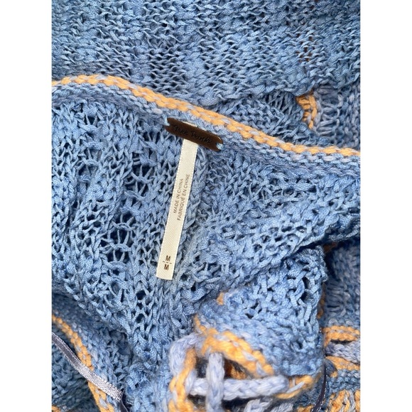 FREE PEOPLE Marina Bay Lace-Up Sweater(Pit to pit 33” Length 24”) - Picture 8 of 8
